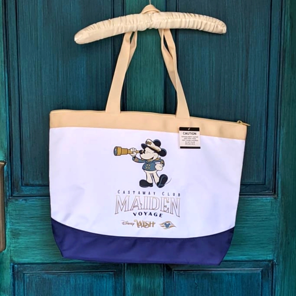 Disney Cruise Line Disney Wish Maiden Voyage NWT Tote Bag | Inaugural Sailing